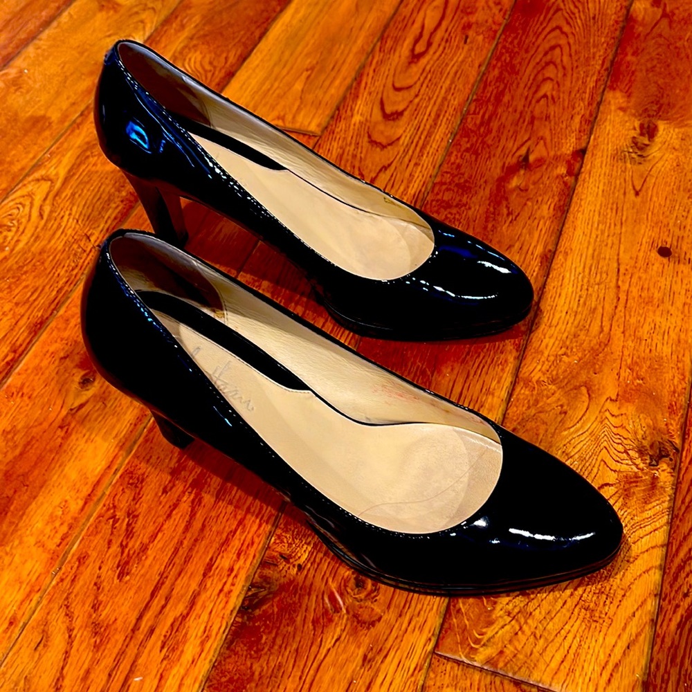 Cole Haan, Black Patent Leather Heels, Size 9B